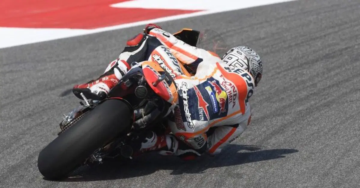 MotoGP 2016. Marquez in testa nel warm up