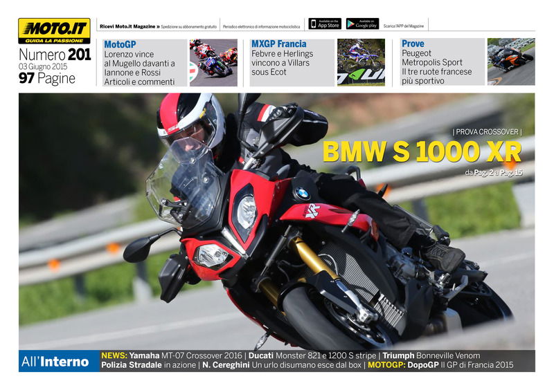 Magazine n&deg;201, scarica e leggi il meglio di Moto.it 