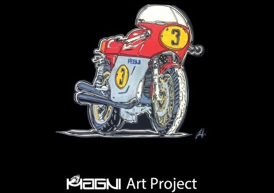 Le moto Magni protagoniste in una mostra d’arte