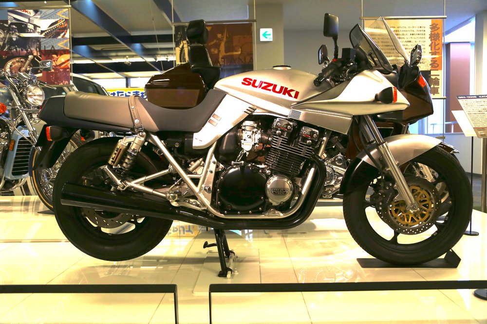 Un altro esemplare di GSX 1100S Katana esposto al museo