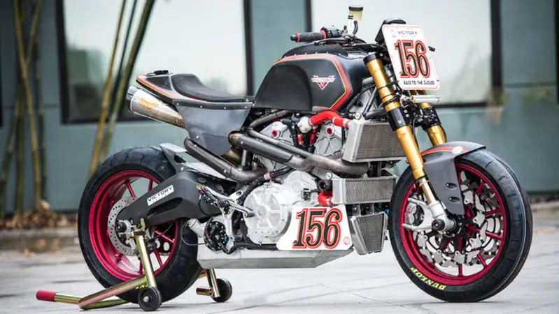 Victory Project 156, una moto da gara per il Pikes Peak
