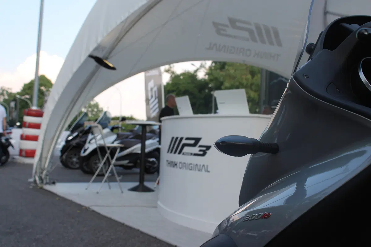 Piaggio Mp3 a Roma: test raid fino a domenica