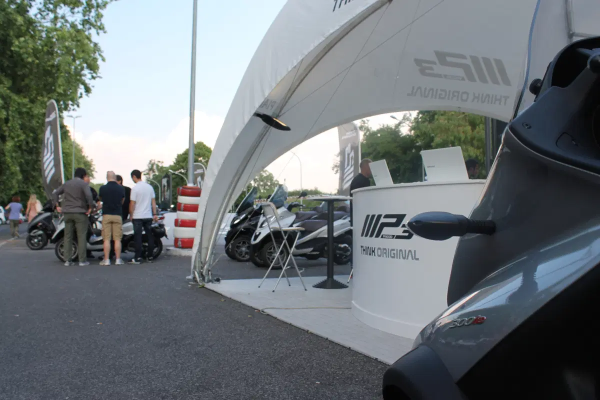 Piaggio Mp3 a Roma: test raid fino a domenica (2)