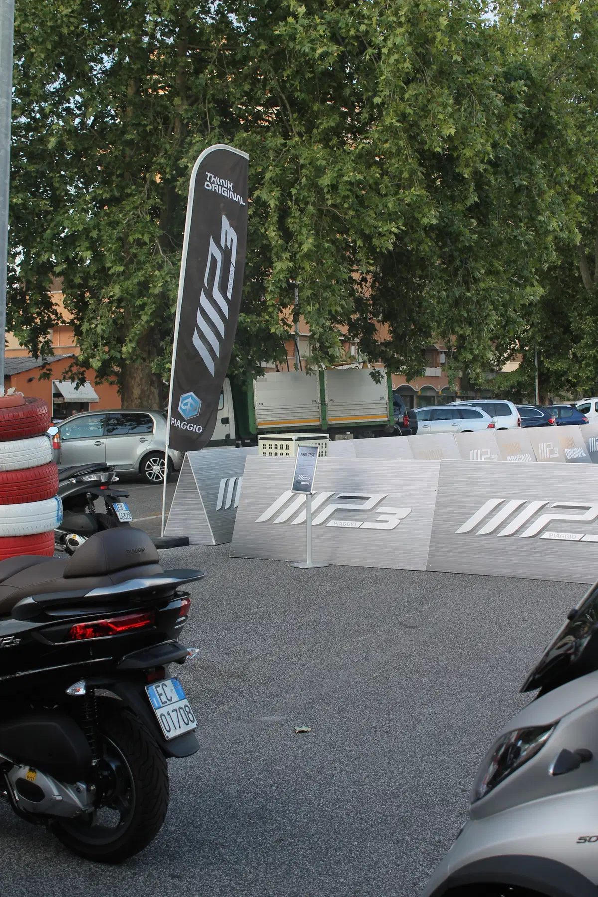 Piaggio Mp3 a Roma: test raid fino a domenica (9)
