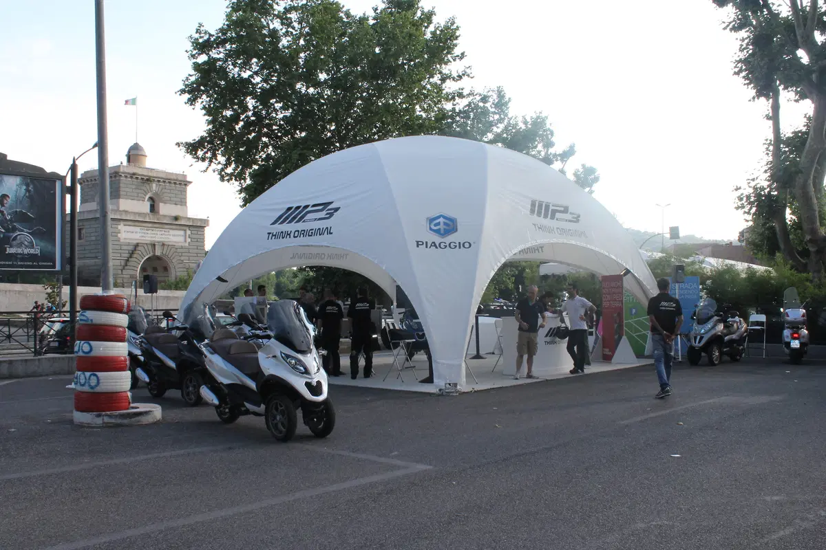 Piaggio Mp3 a Roma: test raid fino a domenica (21)