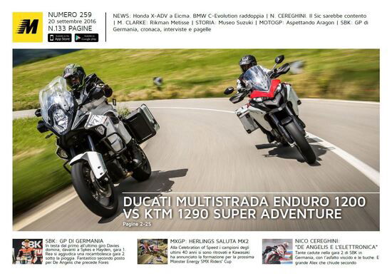 Magazine n°259, scarica e leggi il meglio di Moto.it 