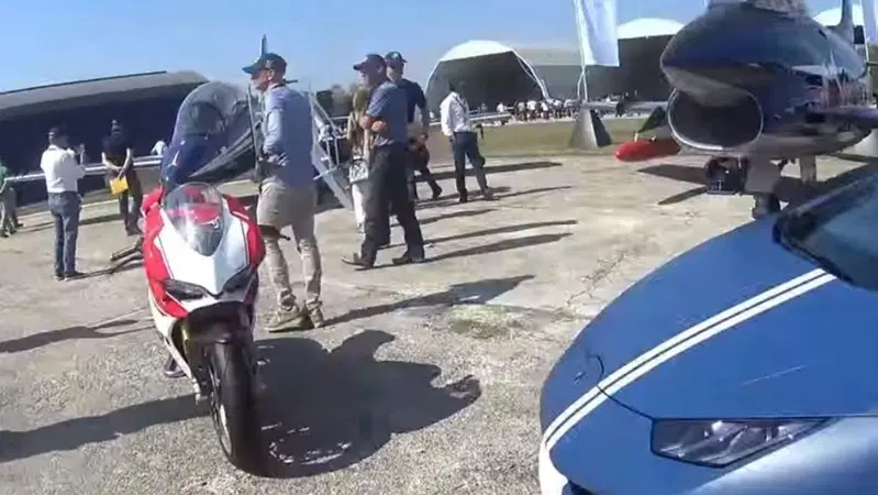 Lamborghini, Ducati e Frecce Tricolori. La festa dell'eccellenza italiana! [Video]
