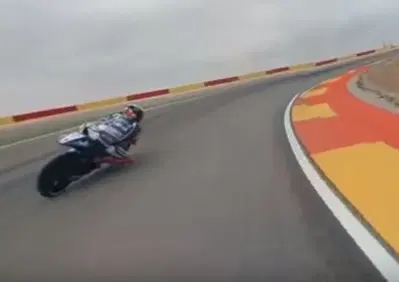 Un giro di Aragòn (Video 360°) con le MotoGP Yamaha