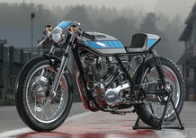 Yamaha SR 400 Krugger, vintage GP style