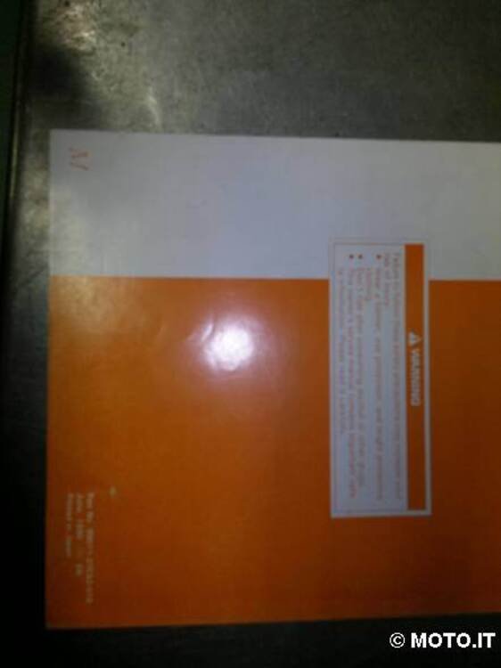 manuale officina suzuki rm 125 1991 originale rm 125 (2)