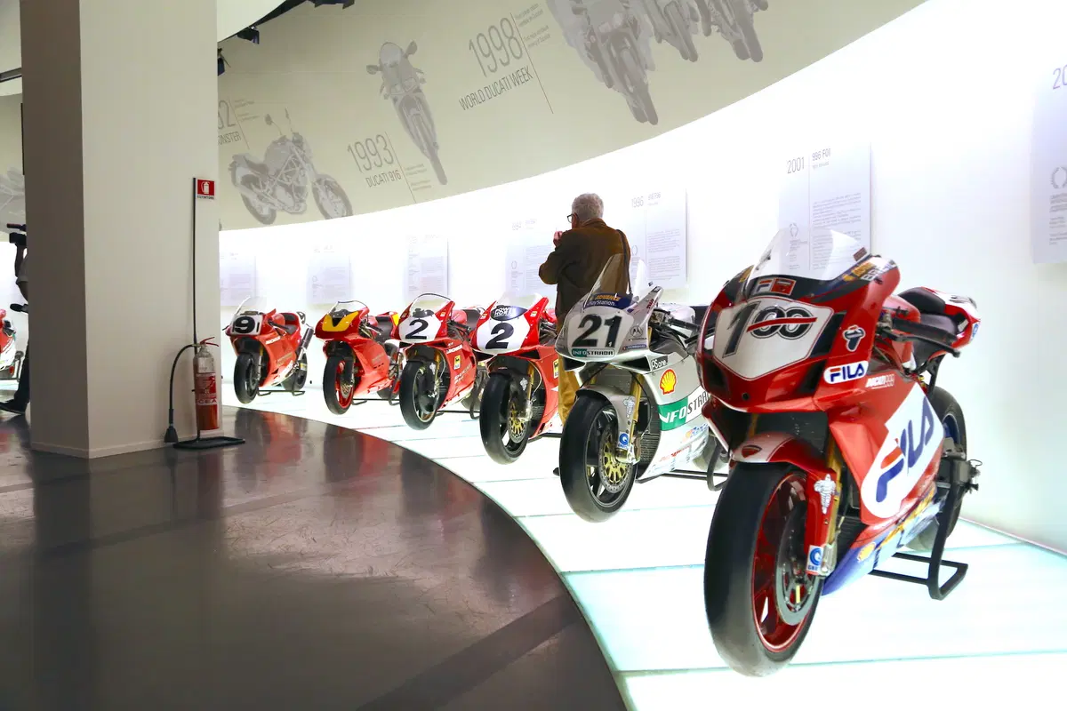 Ducati: Matteo Renzi tiene a battesimo il nuovo museo (4)