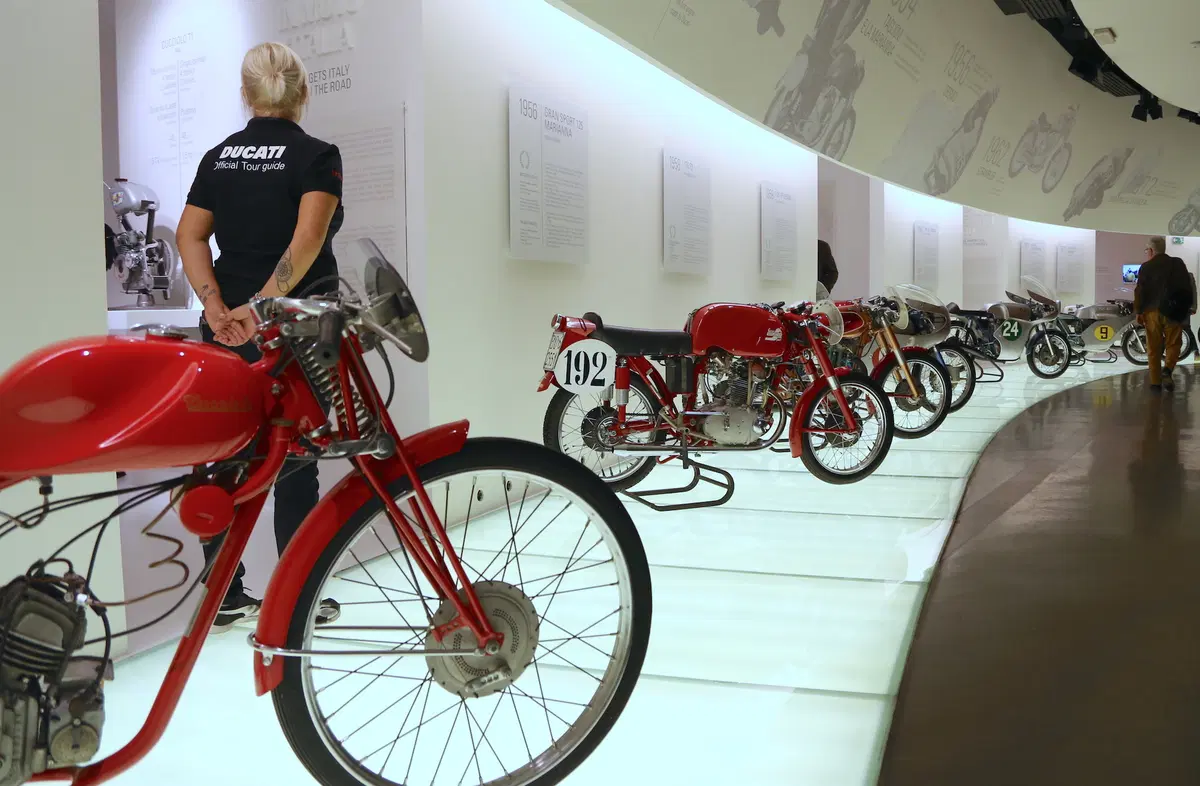 Ducati: Matteo Renzi tiene a battesimo il nuovo museo (13)