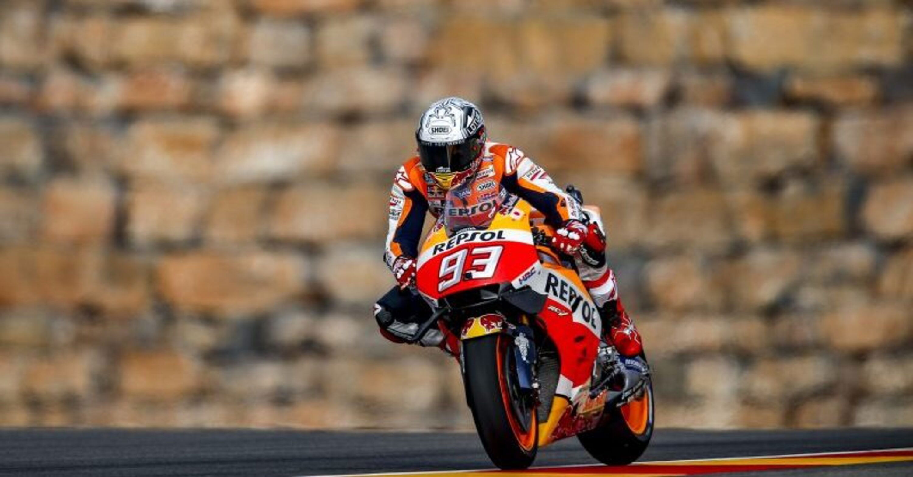 MotoGP Aragon. Strepitosa pole di Marquez