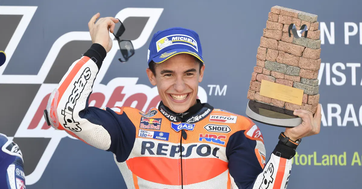 MotoGP Arag&ograve;n. M&agrave;rquez: "Importante fermare Rossi"