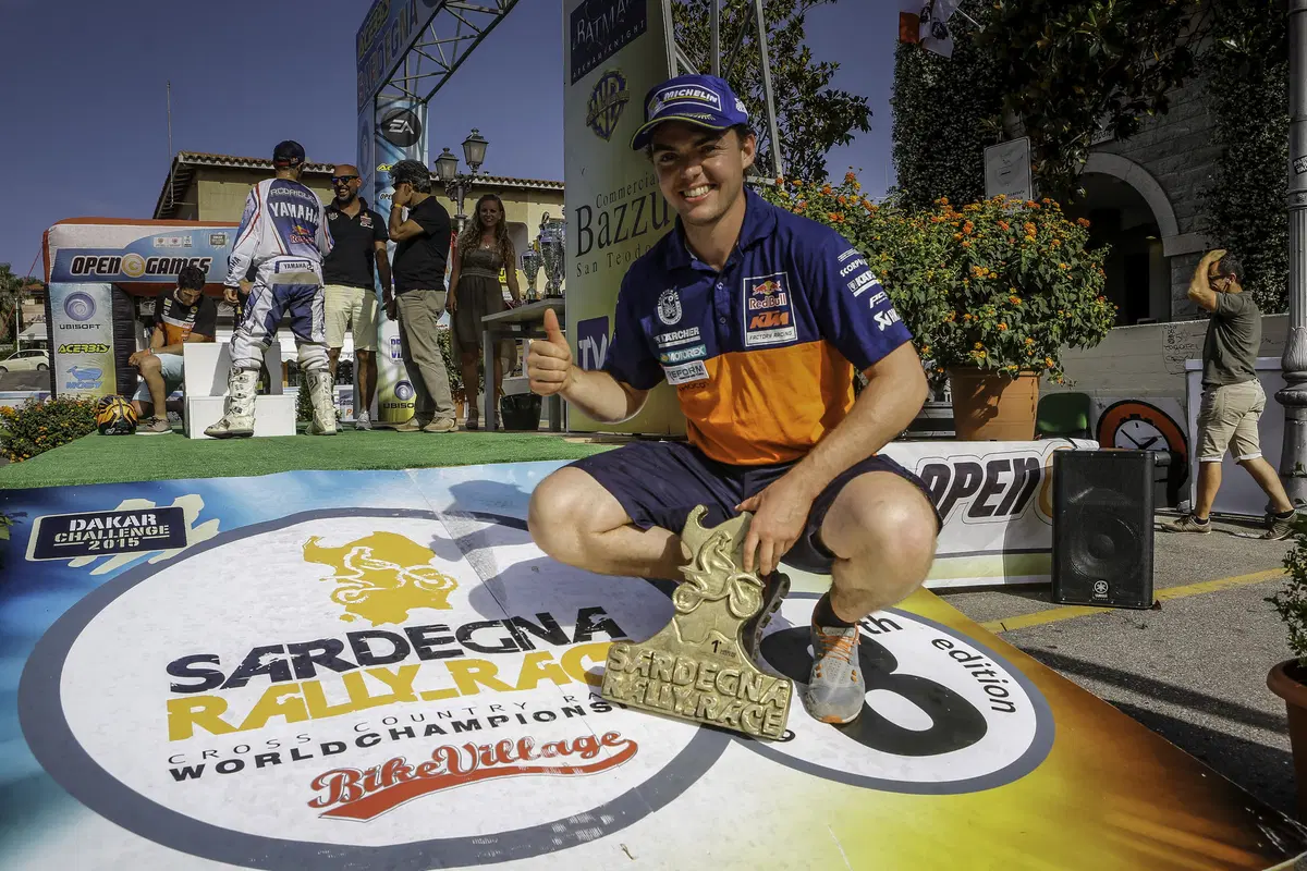 Sardegna Rally Race 2015. Vince Matthias Walkner (7)