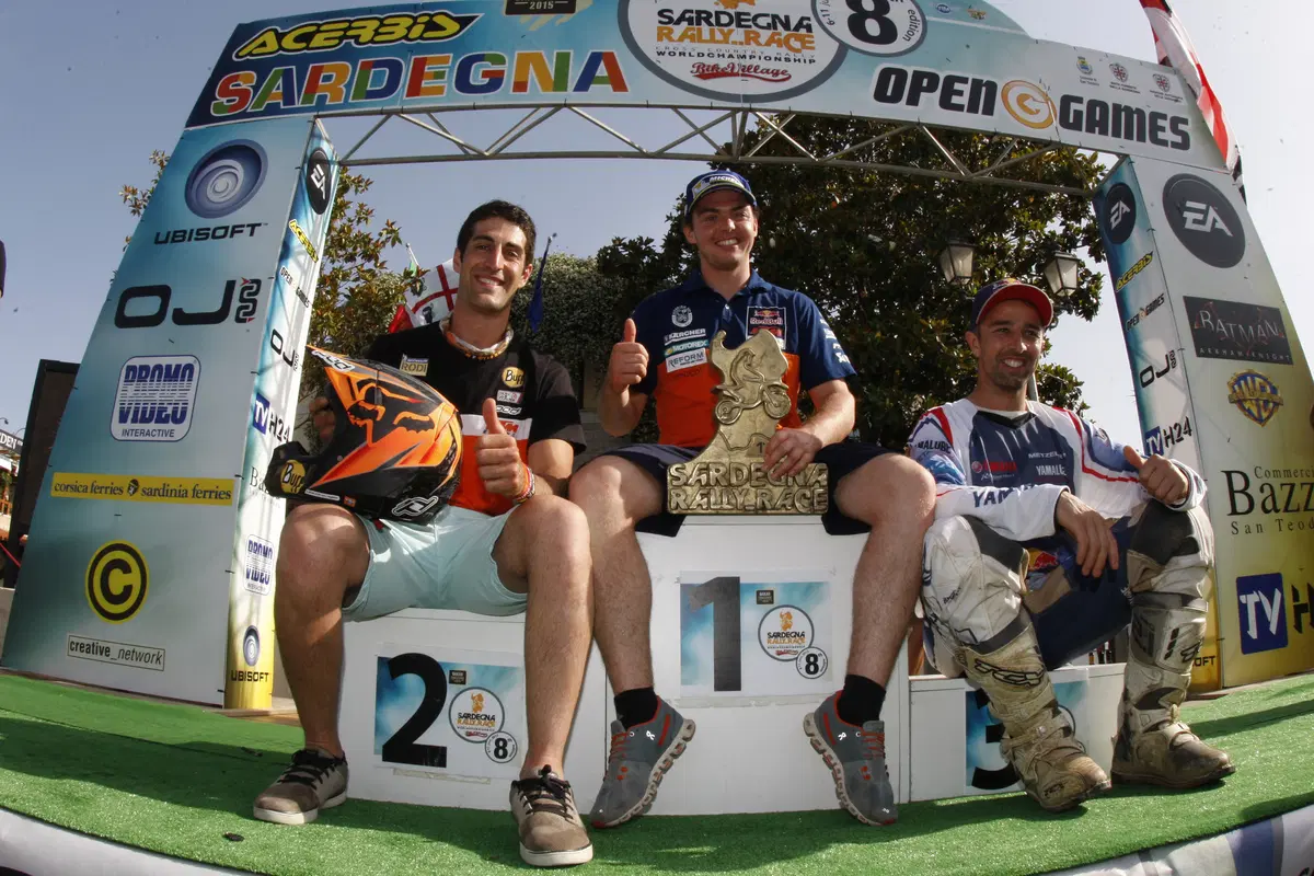 Sardegna Rally Race 2015. Vince Matthias Walkner (9)
