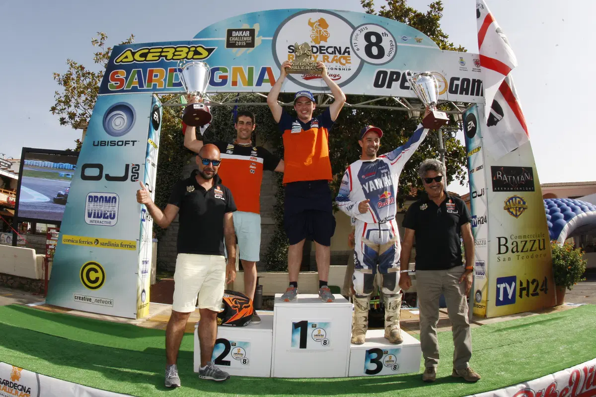 Sardegna Rally Race 2015. Vince Matthias Walkner (10)