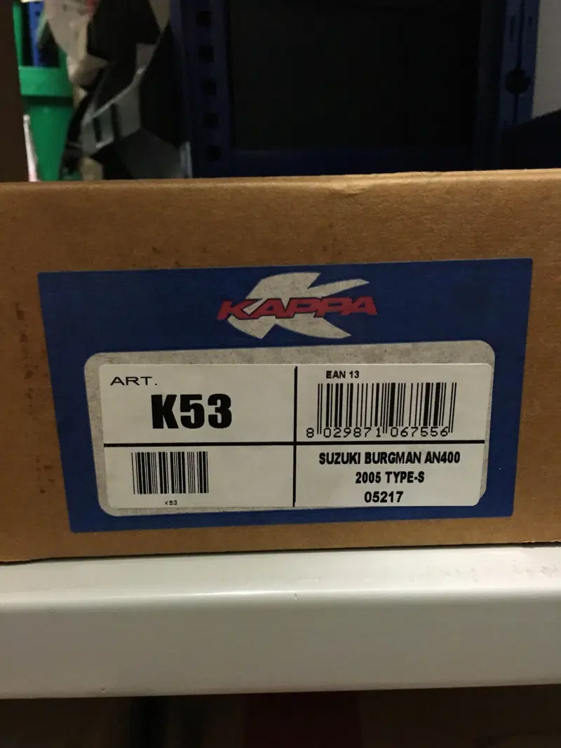 Attacco Bauletto Kappa Per Suzuki Burgmann