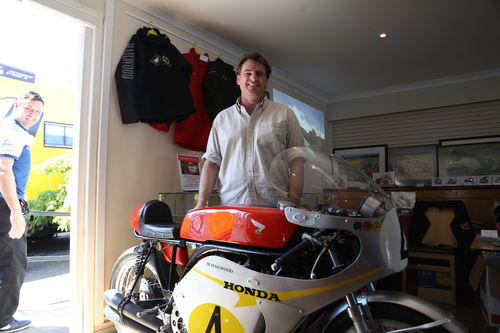 Il Mike Hailwood centre, gestito dal figlio di Mike the Bike