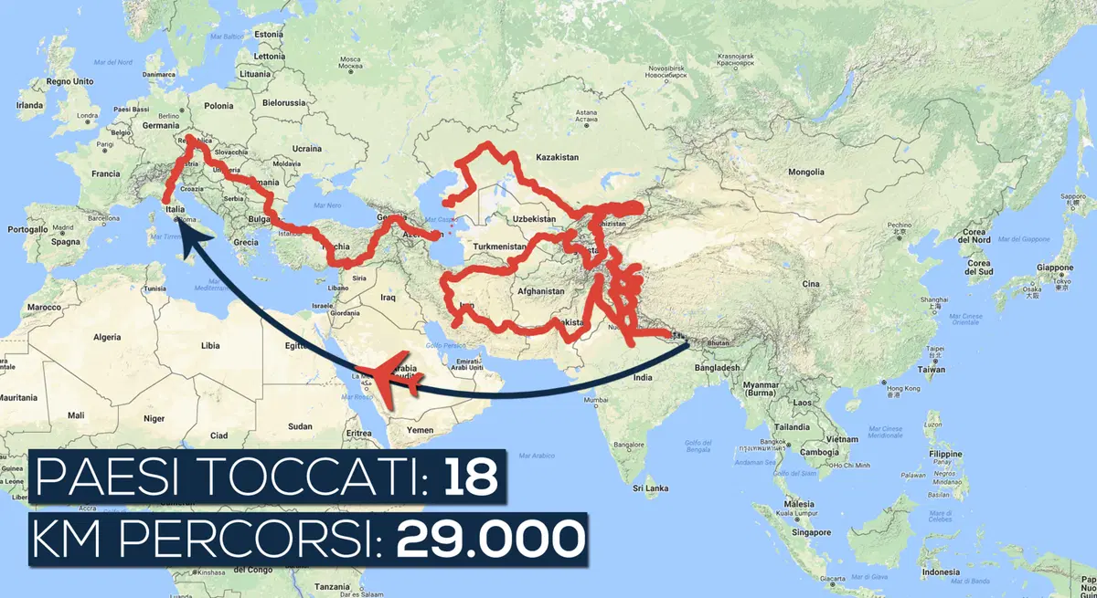 Gionata Nencini: Tour delle Vie della Seta - Settimana 15 e 16 (26)
