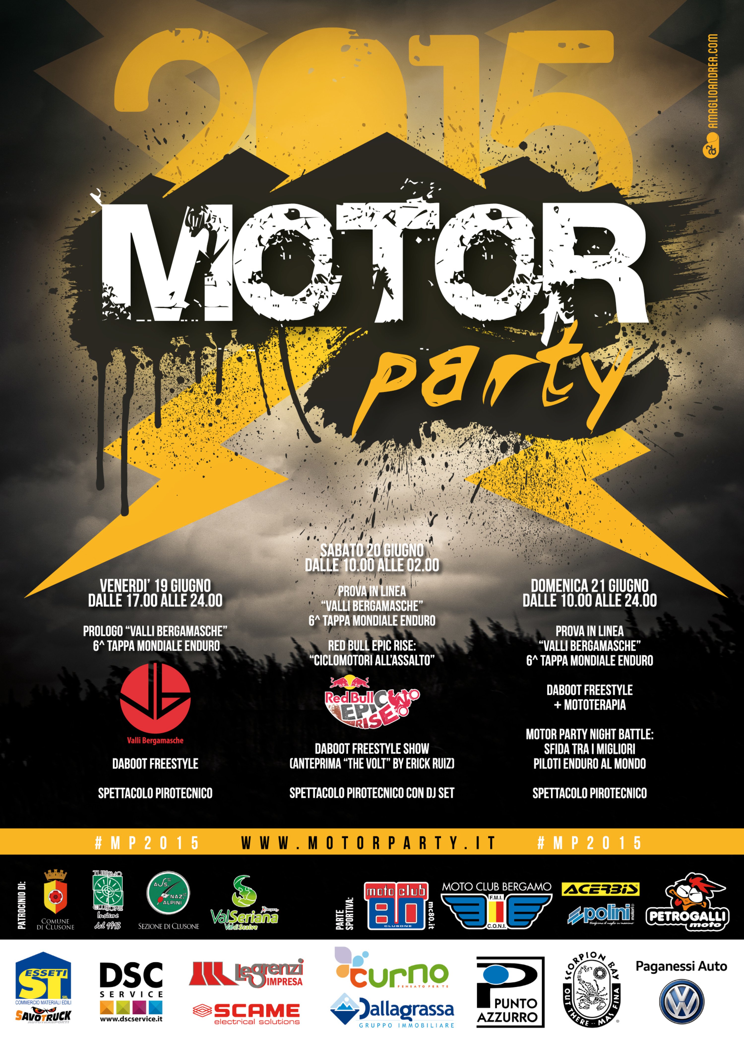 Motor Party 2015: 3 giorni di pura adrenalina