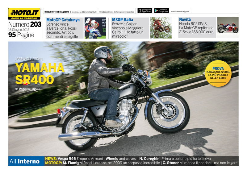 Magazine n&deg;203, scarica e leggi il meglio di Moto.it 