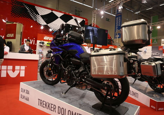 GIVI Trekker, arriva ad Intermot il bauletto Dolomiti