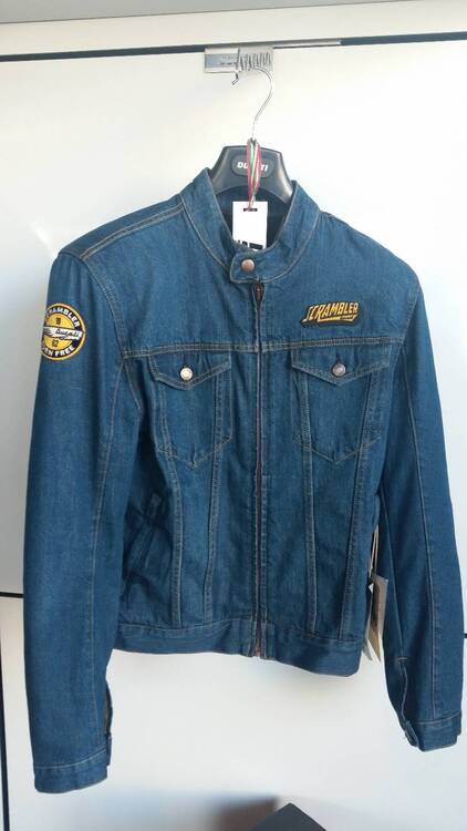 GIUBBINO DENIM Trucker Patch M Ducati