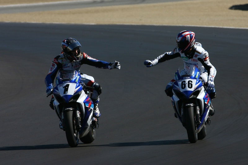 Mat Mladin e Ben Spies, accoppiata vincentissima nell&#039;AMA Superbike degli anni duemila