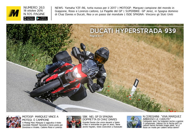 Magazine n&deg;263, scarica e leggi il meglio di Moto.it 