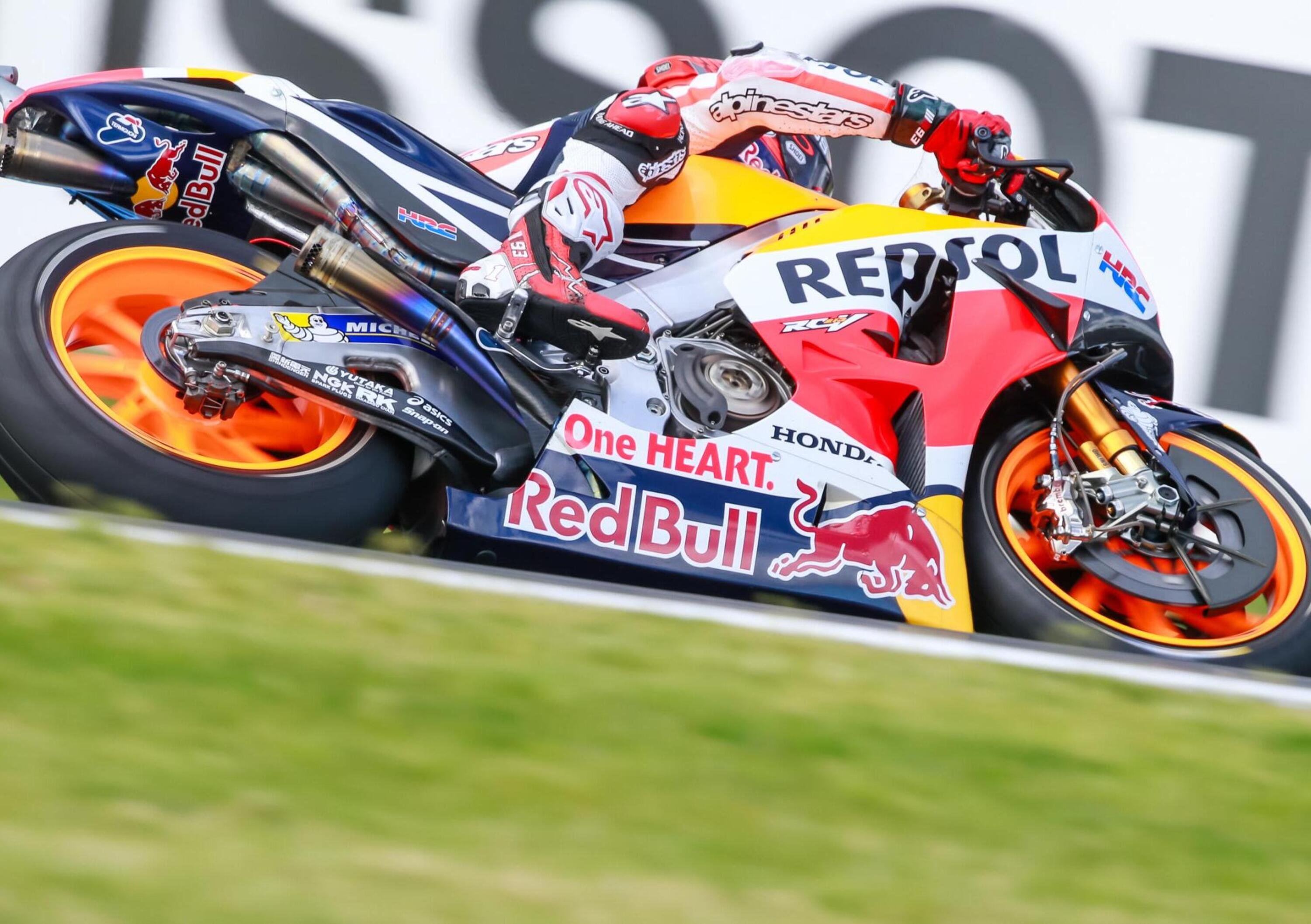 MotoGP. GP d&#039;Australia. Marquez in pole, Rossi 15esimo