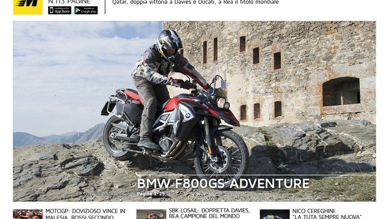 Magazine n&deg;265, scarica e leggi il meglio di Moto.it 
