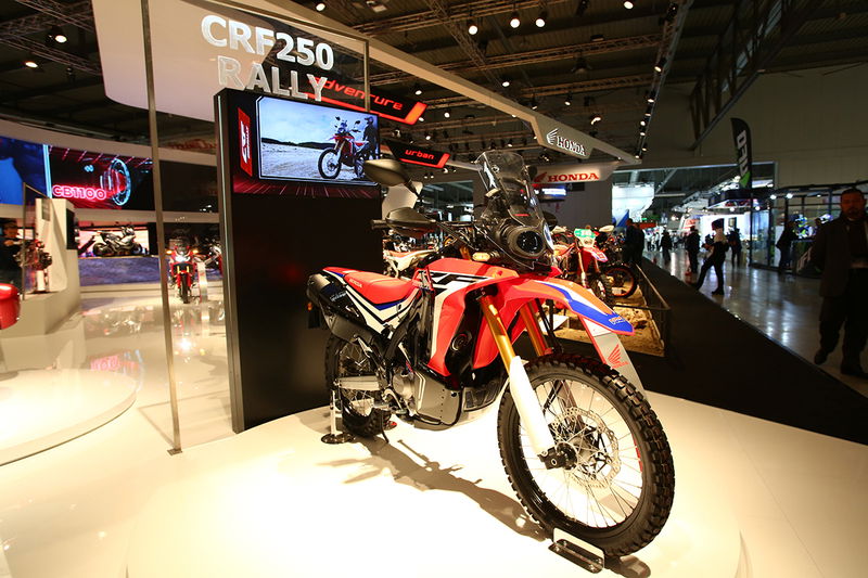 Honda CRF 250 Rally a EICMA 2016: foto e dati