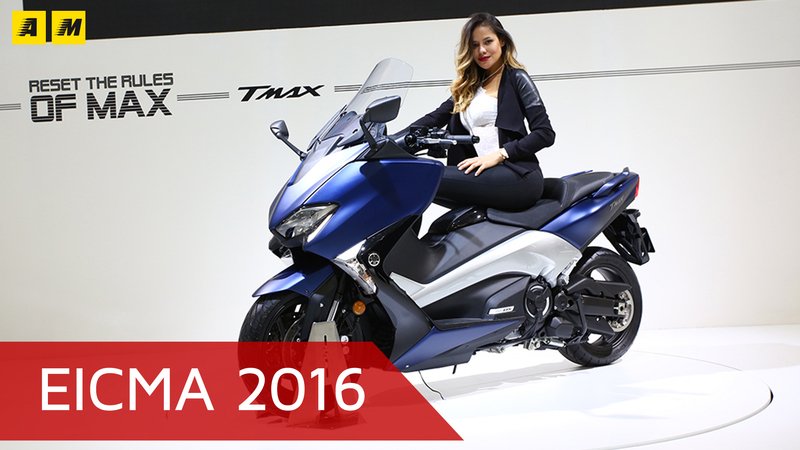 Yamaha TMAX 2017 a EICMA 2016: video