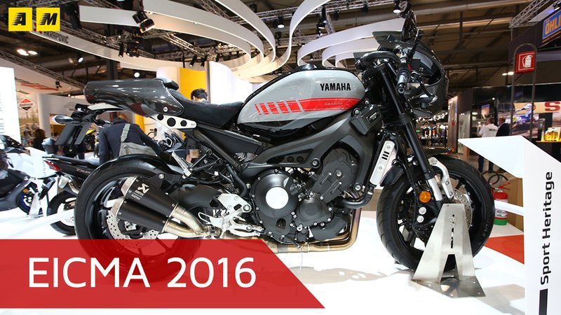Yamaha XSR900 Abarth a EICMA 2016: video
