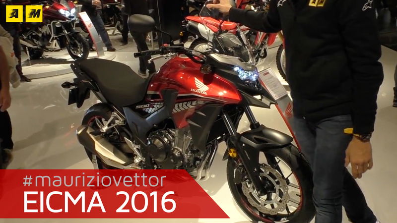 Honda VFR 800, Crossrunner, CB 500 a Eicma 2016: video