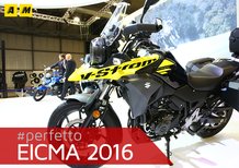 Suzuki V-Strom 250 2017 ad EICMA 2016: video