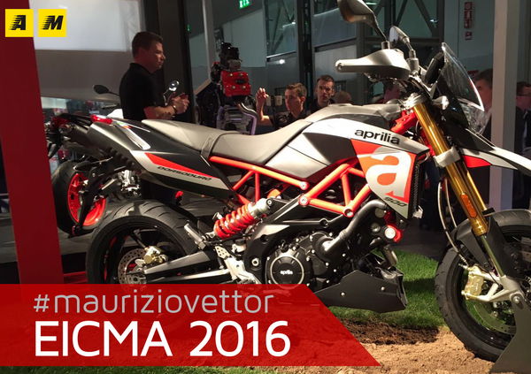 Aprilia Dorsoduro 900 ad EICMA 2016: il video