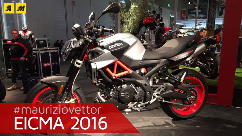 Aprilia Shiver 900 2017 ad EICMA 2016: video