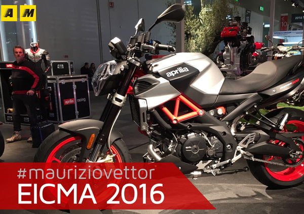 Aprilia Shiver 900 2017 ad EICMA 2016: video