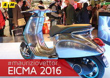 Vespa Elettrica a Eicma 2016: video