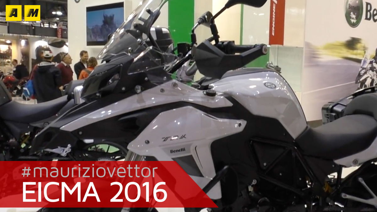 Benelli Trk Ad Eicma Video Fiere E Saloni Moto It