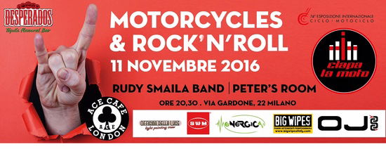 Motorcycle & Rock’n Roll, la festa Eicma di Ciapa la moto