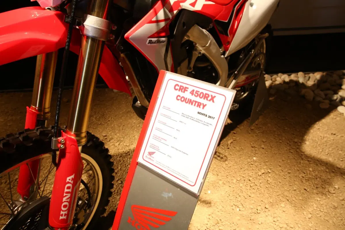 Honda CRF450R, RX e Country 2017 a EICMA 2016: foto e video (16)