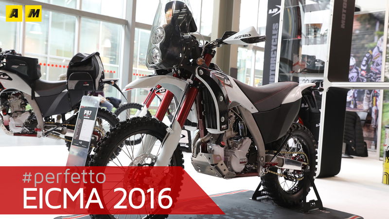 AJP PR7 650 Adventure a Eicma 2016: video e foto