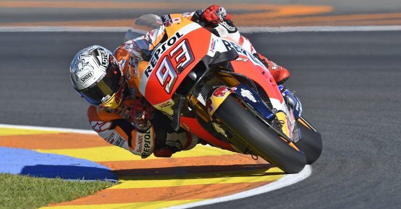 MotoGP. Marquez si aggiudica le FP3 a Valencia