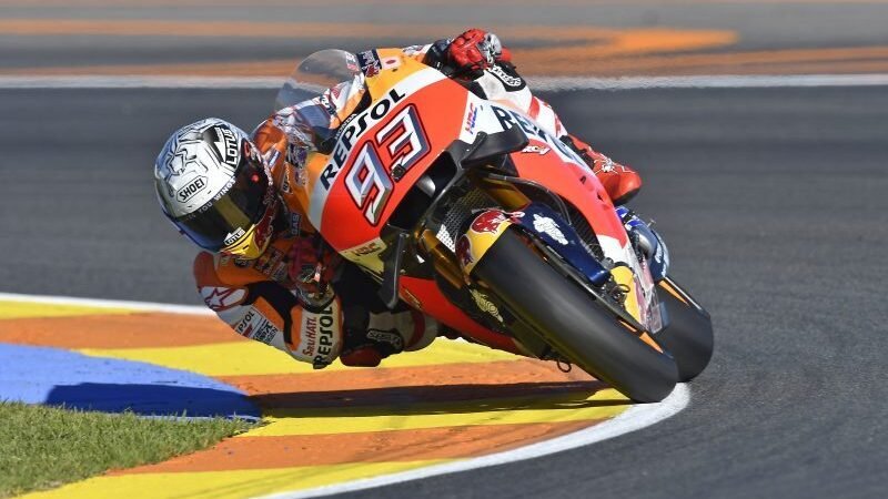 MotoGP. Marquez si aggiudica le FP3 a Valencia