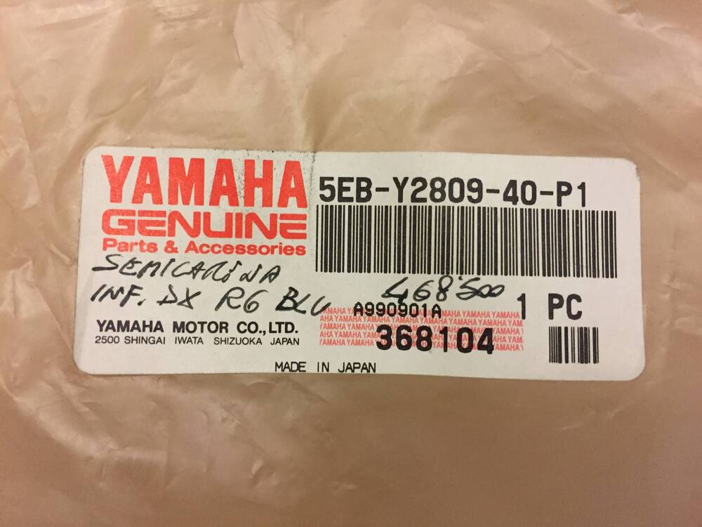 Carena Yamaha R6 99/00 (2)