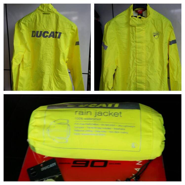 Giacca Antipioggia Strada 2 Giallo Ducati