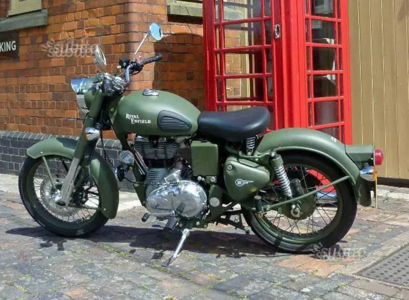 Royal Enfield Bullet 500 Classic EFI - Battle Green (2011 - 16)